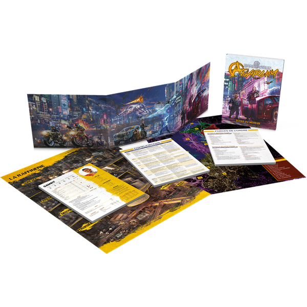 SHADOWRUN ANARCHY V2 - ECRAN DE MJ
