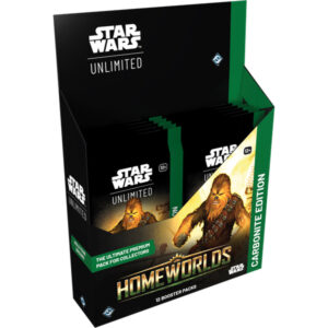 STAR WARS UNLIMITED - HOMEWORLDS - CARBONITE EDITION - BOÎTE DE 12 BOOSTERS (VO)