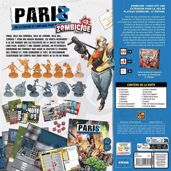 ZOMBICIDE - PARIZ